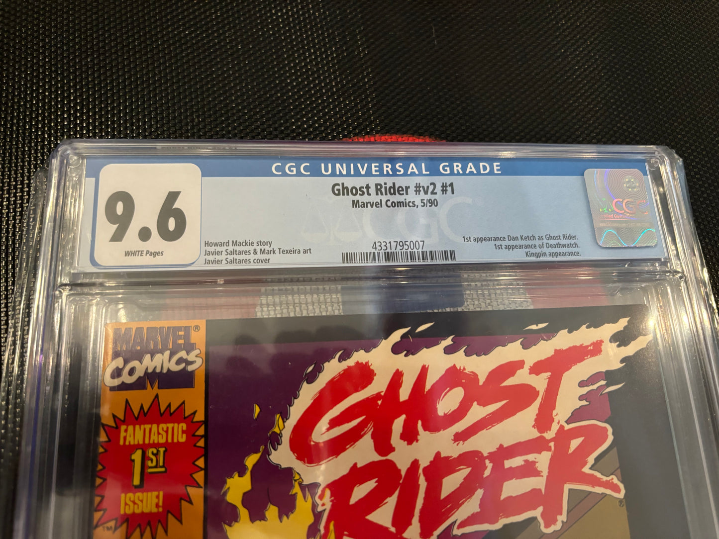 Ghost Rider #v2 #1 CGC 9.6 - Label