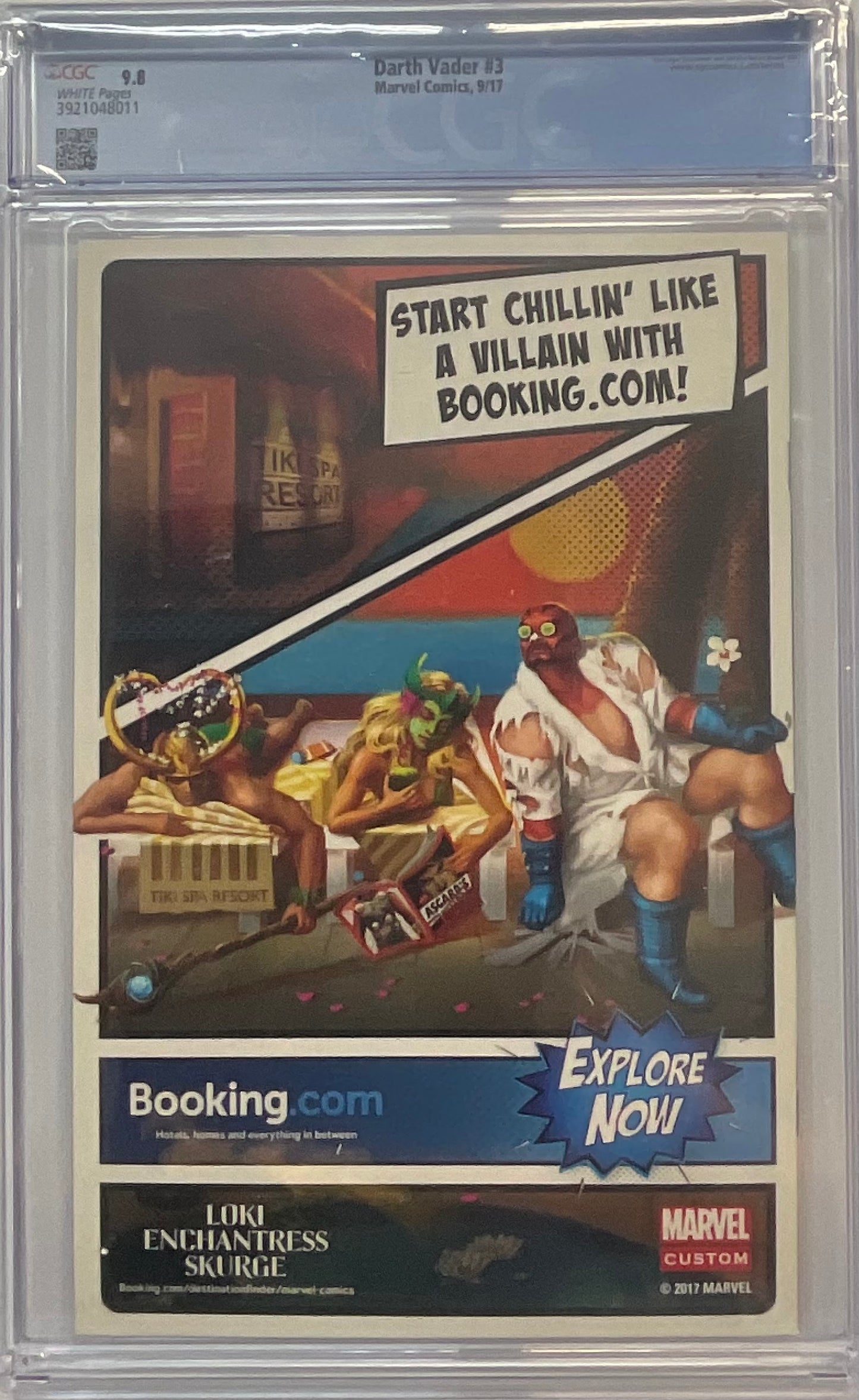 Darth Vader #3, CGC 9.8, 1st Full App of Kirak Infil’a
