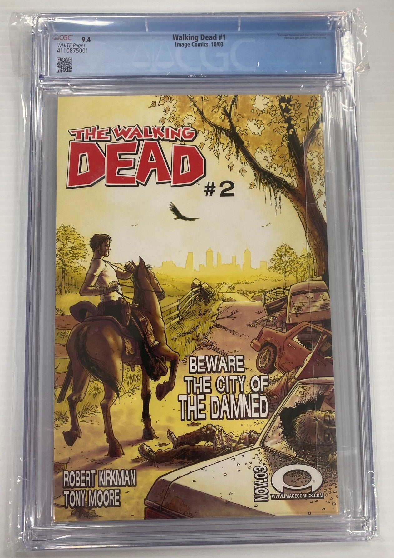 Walking Dead #1 CGC 9.4