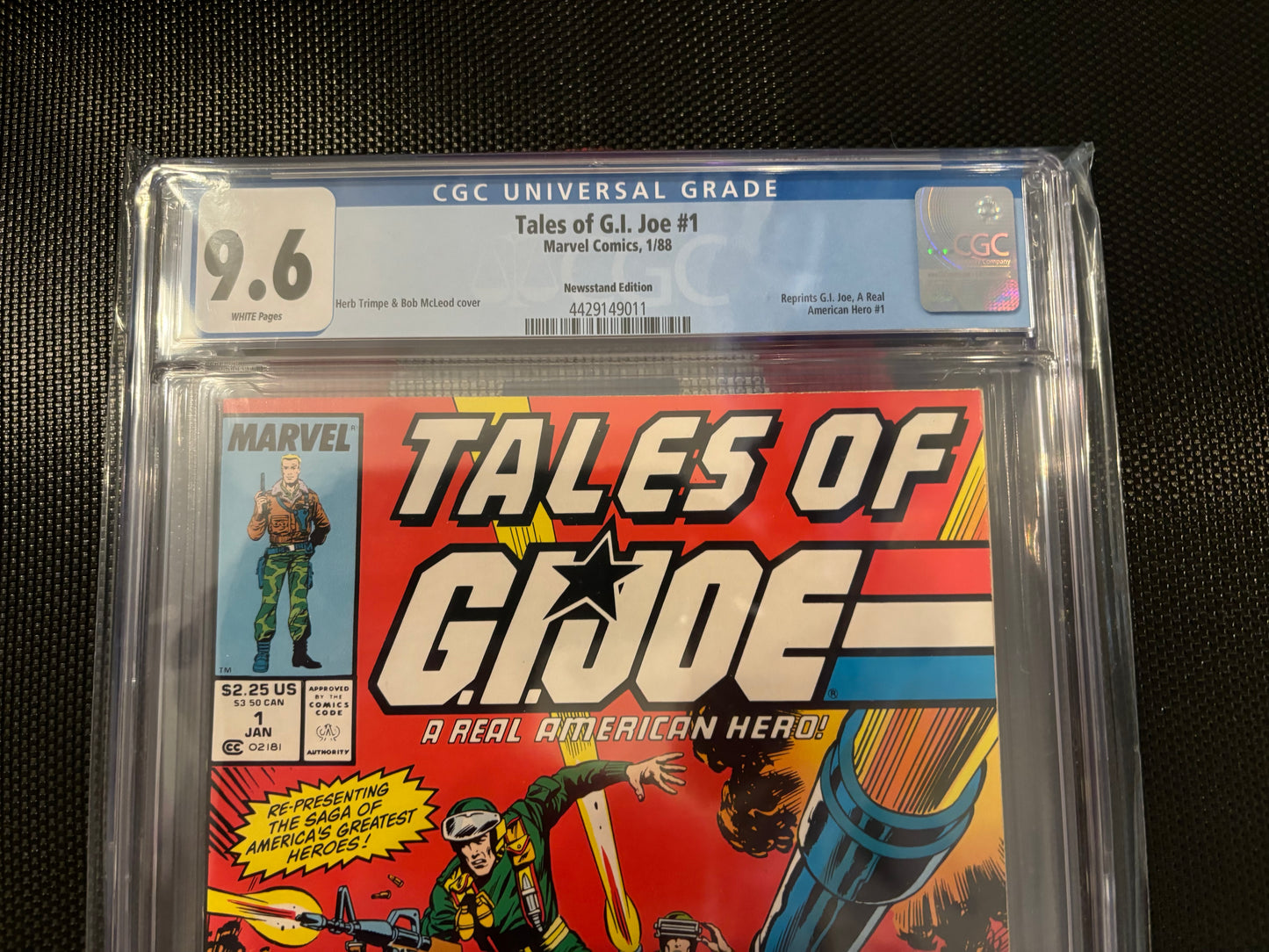 Tales of G.I.Joe #1 CGC 9.6 - Label