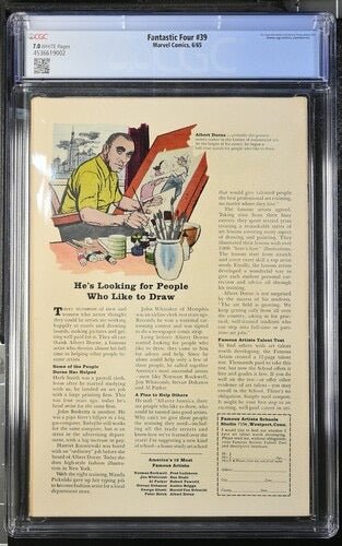 FANTASTIC FOUR CGC UNIVERSAL GRADE 7.0 - Covert Comics and Collectibles