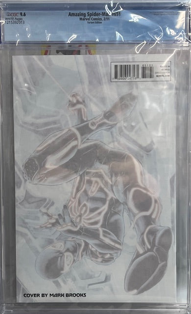Amazing Spider-Man #651, CGC 9.6 "Tron" Variant Cover