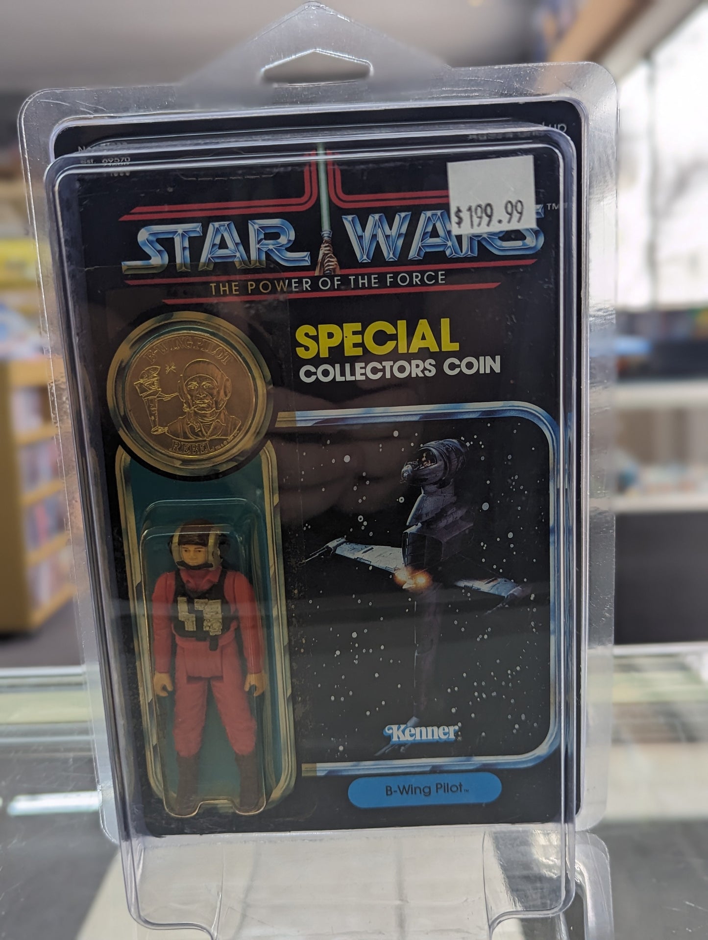 Star Wars Power of The Force Carded B-Wing Pilot Figure - Covert Comics and Collectibles