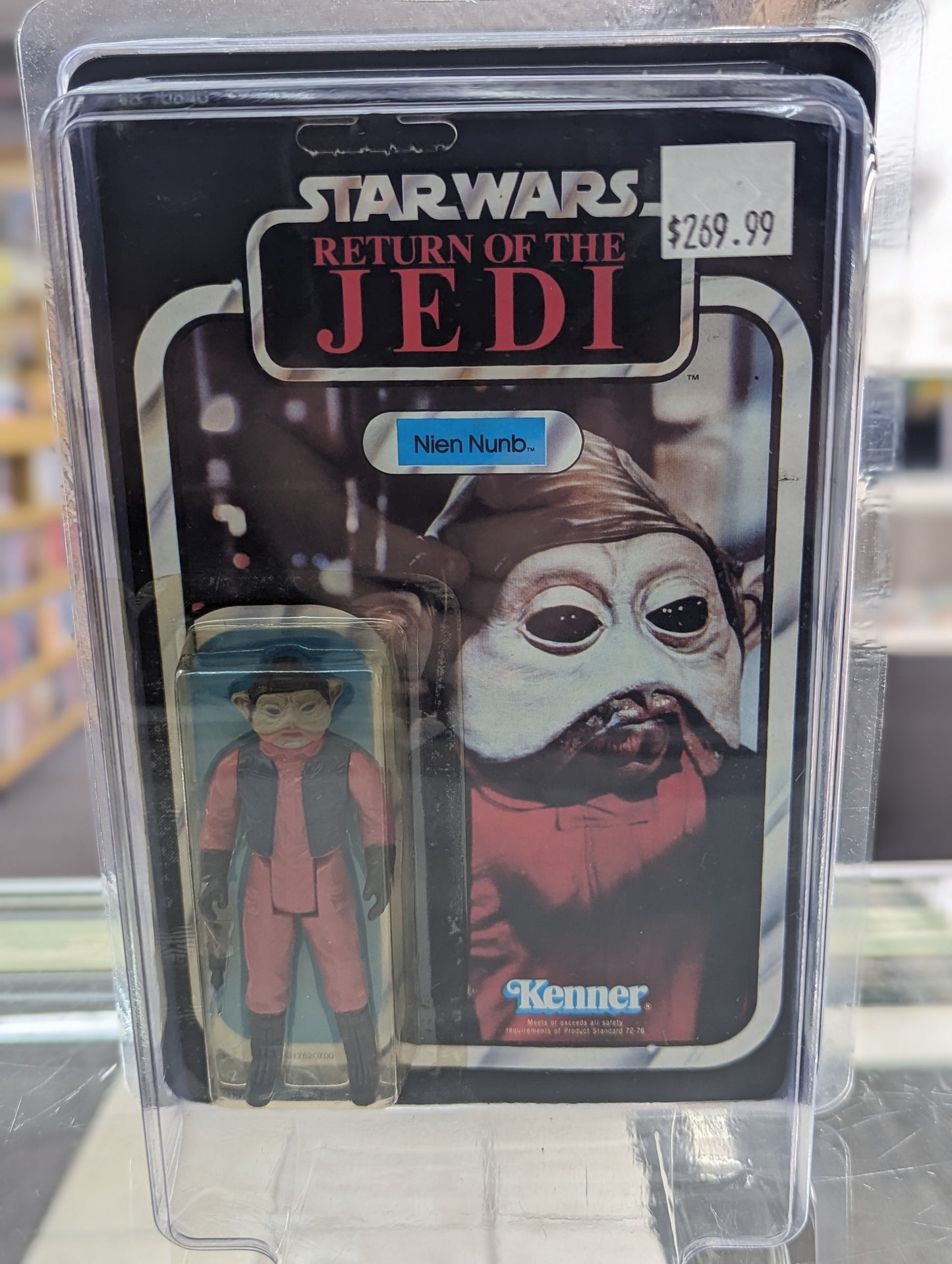 Star Wars Return of the Jedi Carded Nien Nunb Figure - Covert Comics and Collectibles