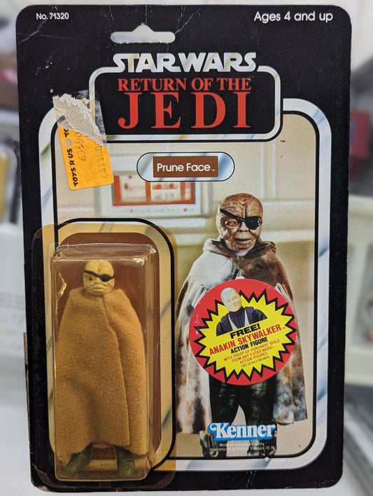 Star Wars Return of the Jedi Carded Prune Face Figure - Covert Comics and Collectibles