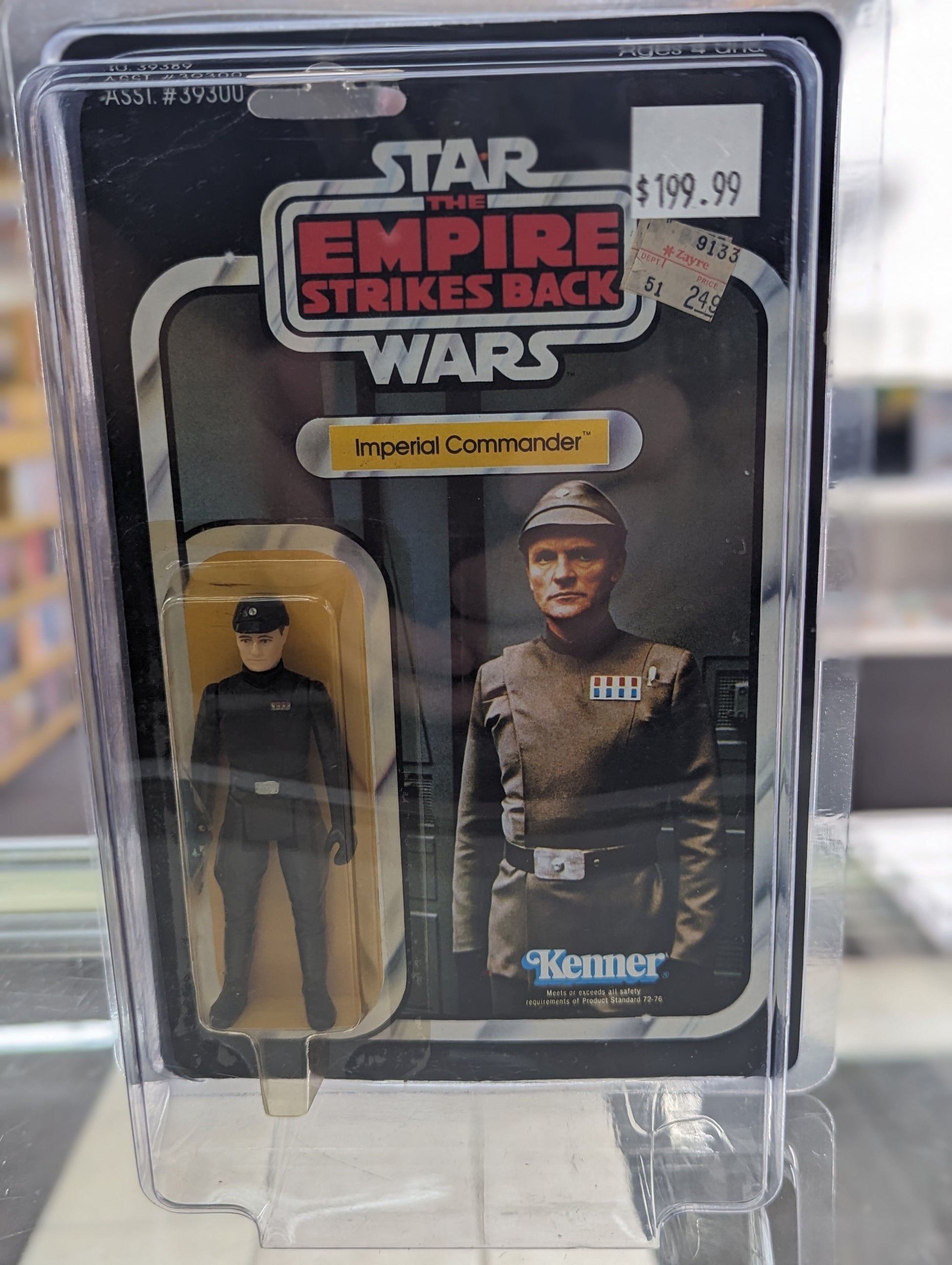Star Wars The Empire Strikes Back Carded Imperial Commander Figure - Covert Comics and Collectibles