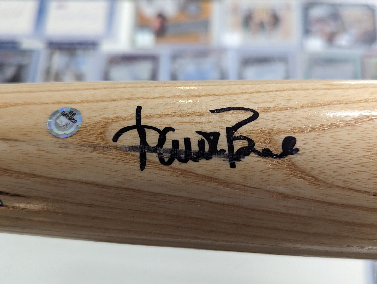 Aaron Boone Signed Louisville Slugger Baseball Bat - Covert Comics and Collectibles