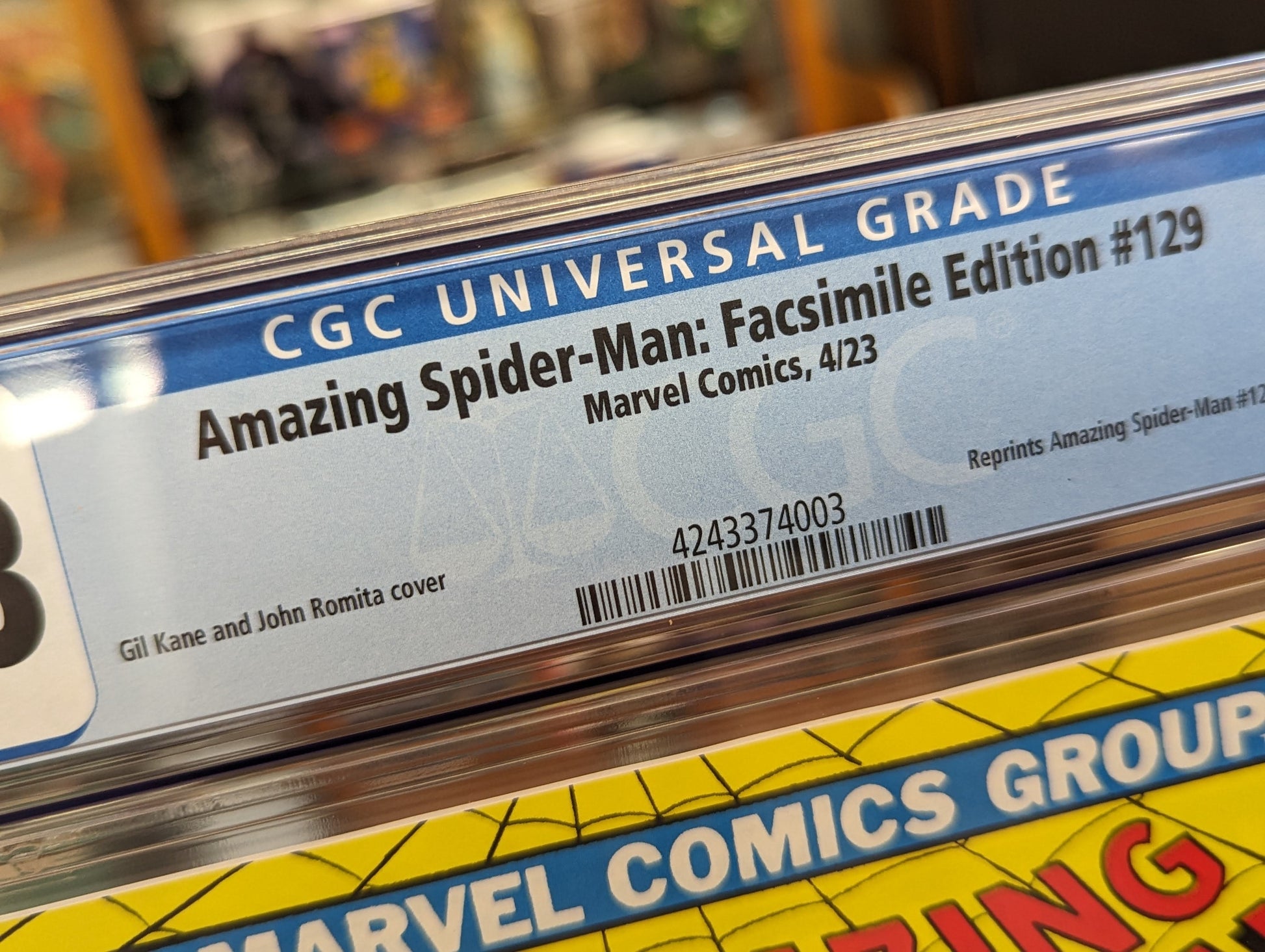 Amazing Spider-Man FACSIMILE #129 CGC 9.8 - Covert Comics and Collectibles