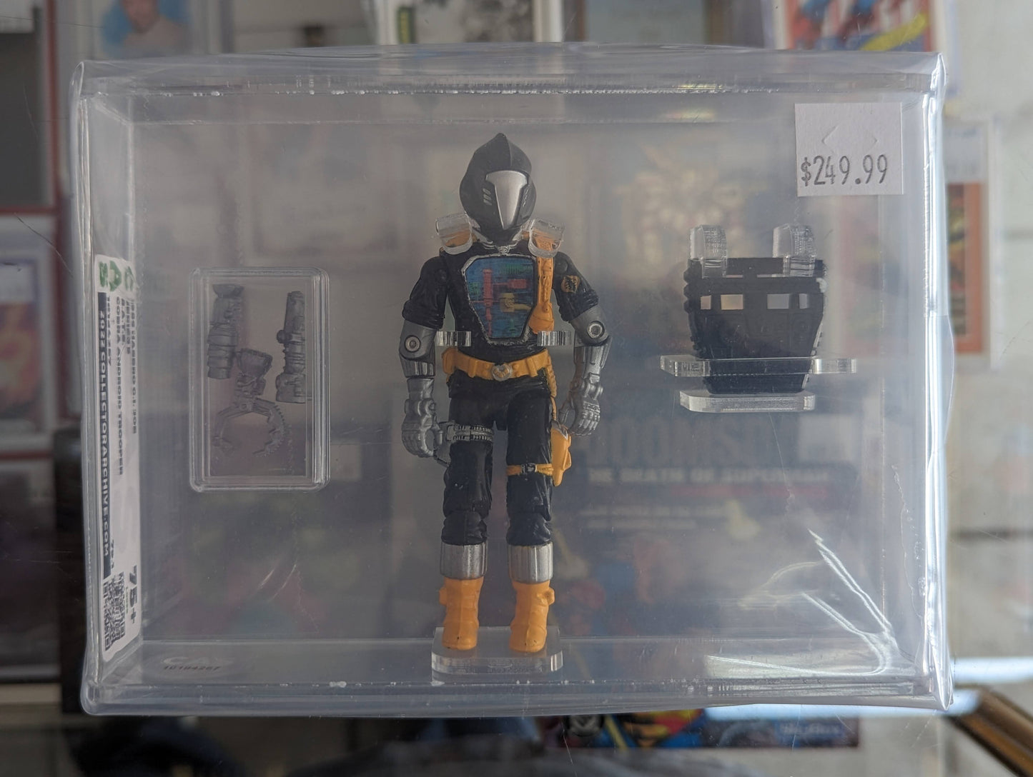 B.A.T.S. 1986 G.I. Joe Series 5 CAS Graded 79.1 - Covert Comics and Collectibles