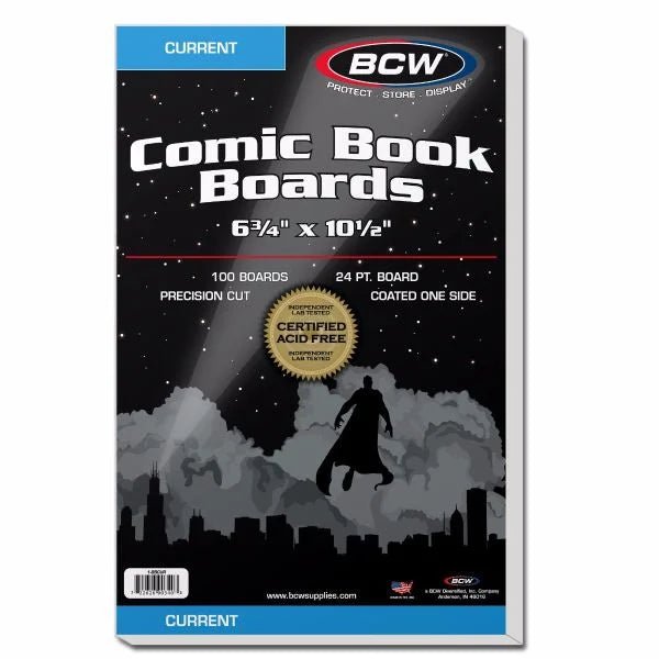 BCW Comic Backer Boards - Covert Comics and Collectibles