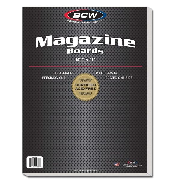 BCW Comic Backer Boards - Covert Comics and Collectibles