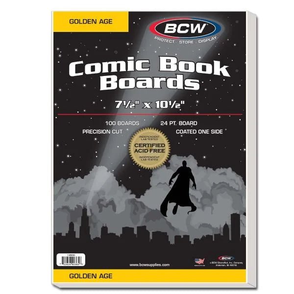 BCW Comic Backer Boards - Covert Comics and Collectibles