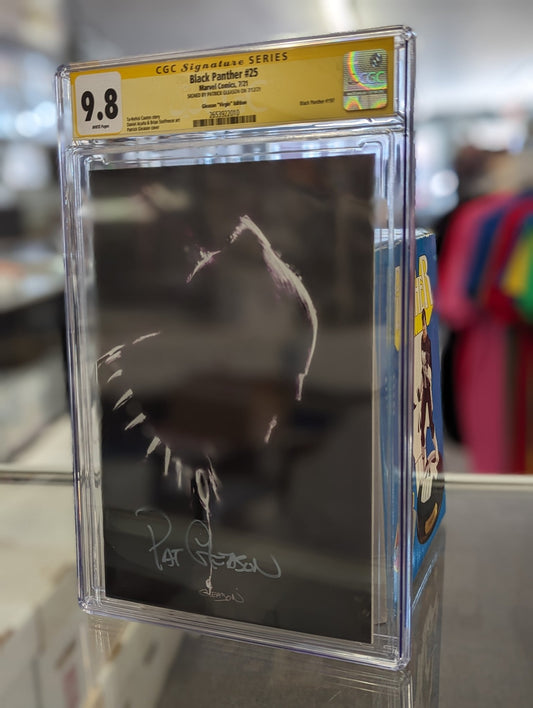 Black Panther #25 (Gleason Variant) CGC Signature Series 9.8 Signed by Patrick Gleason - Covert Comics and Collectibles