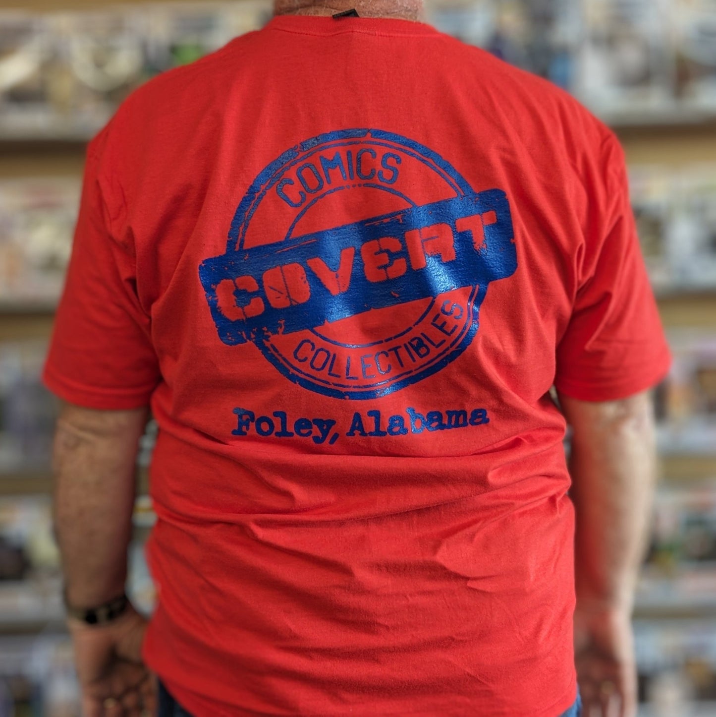 Covert Comics Spider Logo T-Shirt - Covert Comics and Collectibles