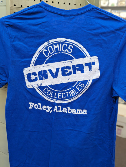 Covert Comics T-Shirt - Covert Comics and Collectibles