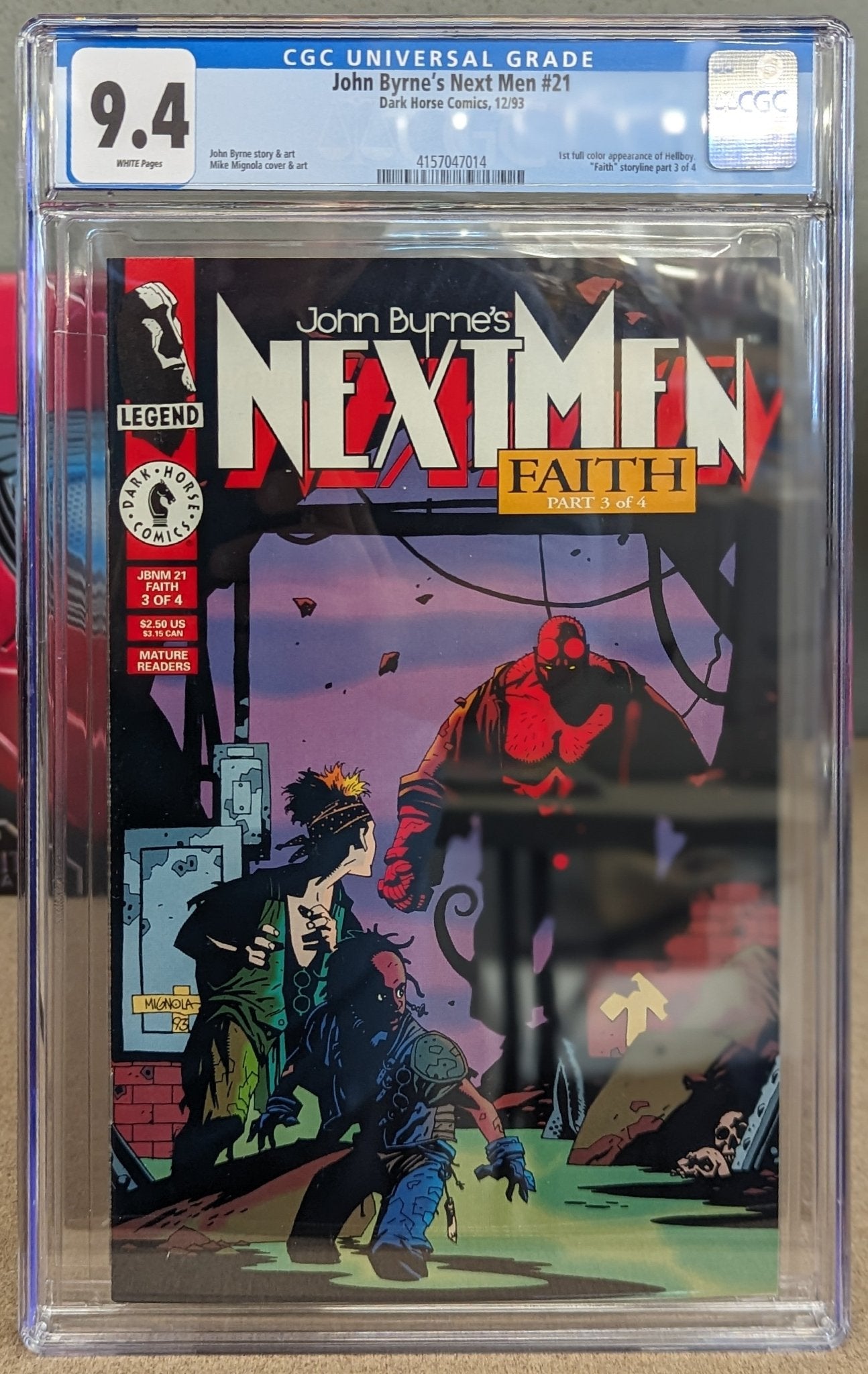 John Byrne's Next Men #21 CGC 9.4 - Covert Comics and Collectibles