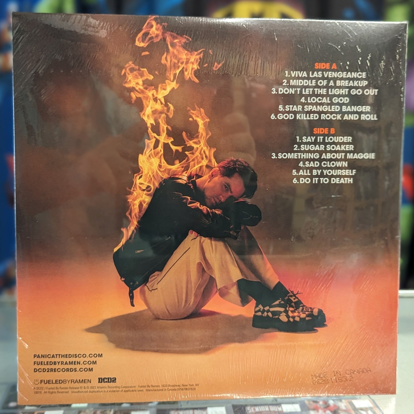 Panic St The Disco "Viva Las Vengeance" Vinyl Record - Covert Comics and Collectibles