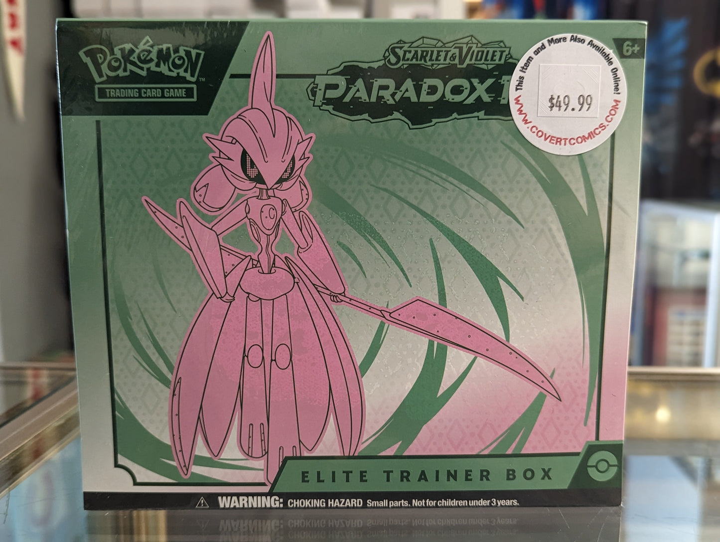 Pokémon TCG: Scarlet & Violet Paradox Rift Elite Trainer Box - Covert Comics and Collectibles