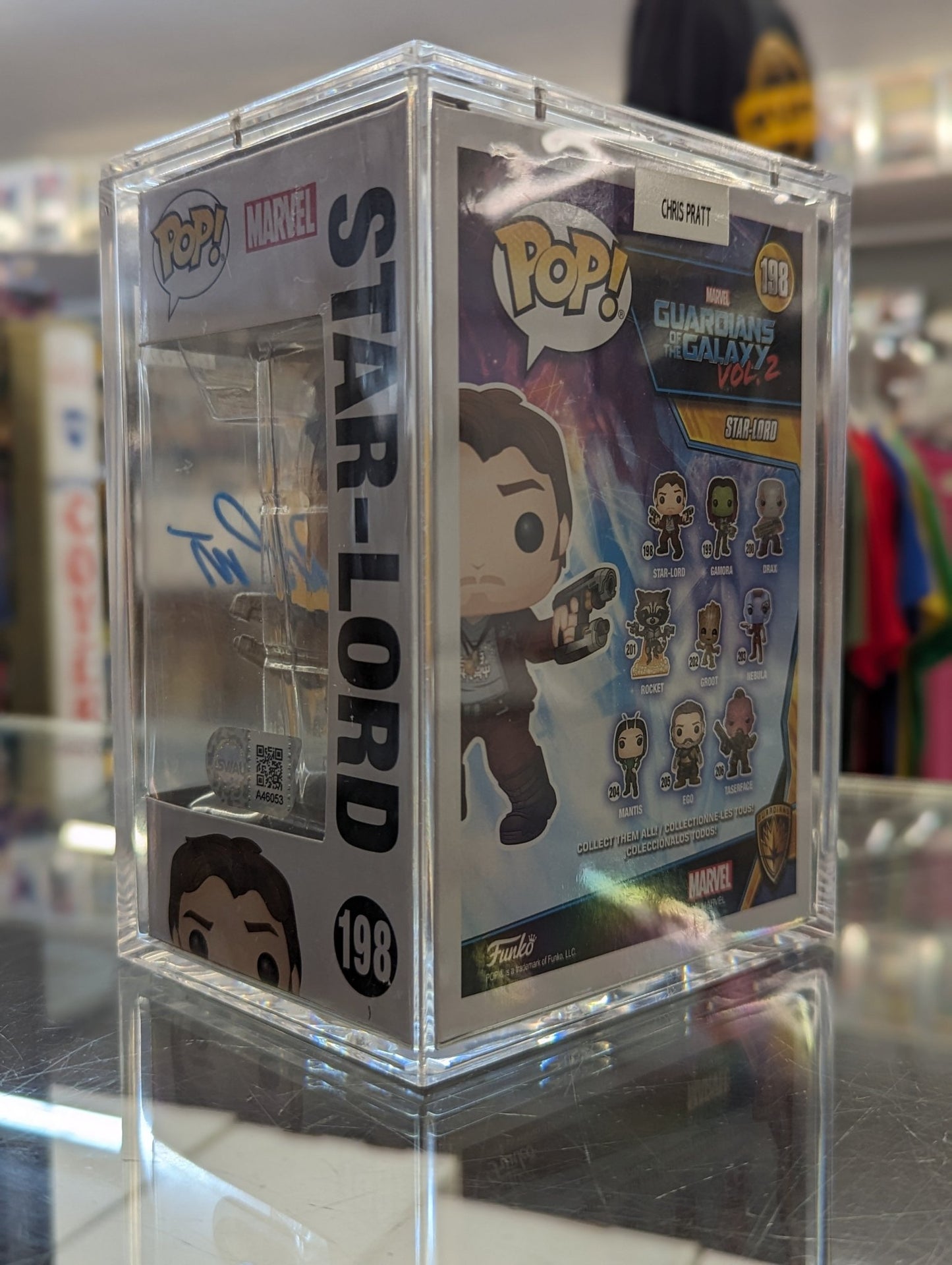 SIGNED Guardians of the Galaxy #188 Star-Lord Funko POP! - Covert Comics and Collectibles