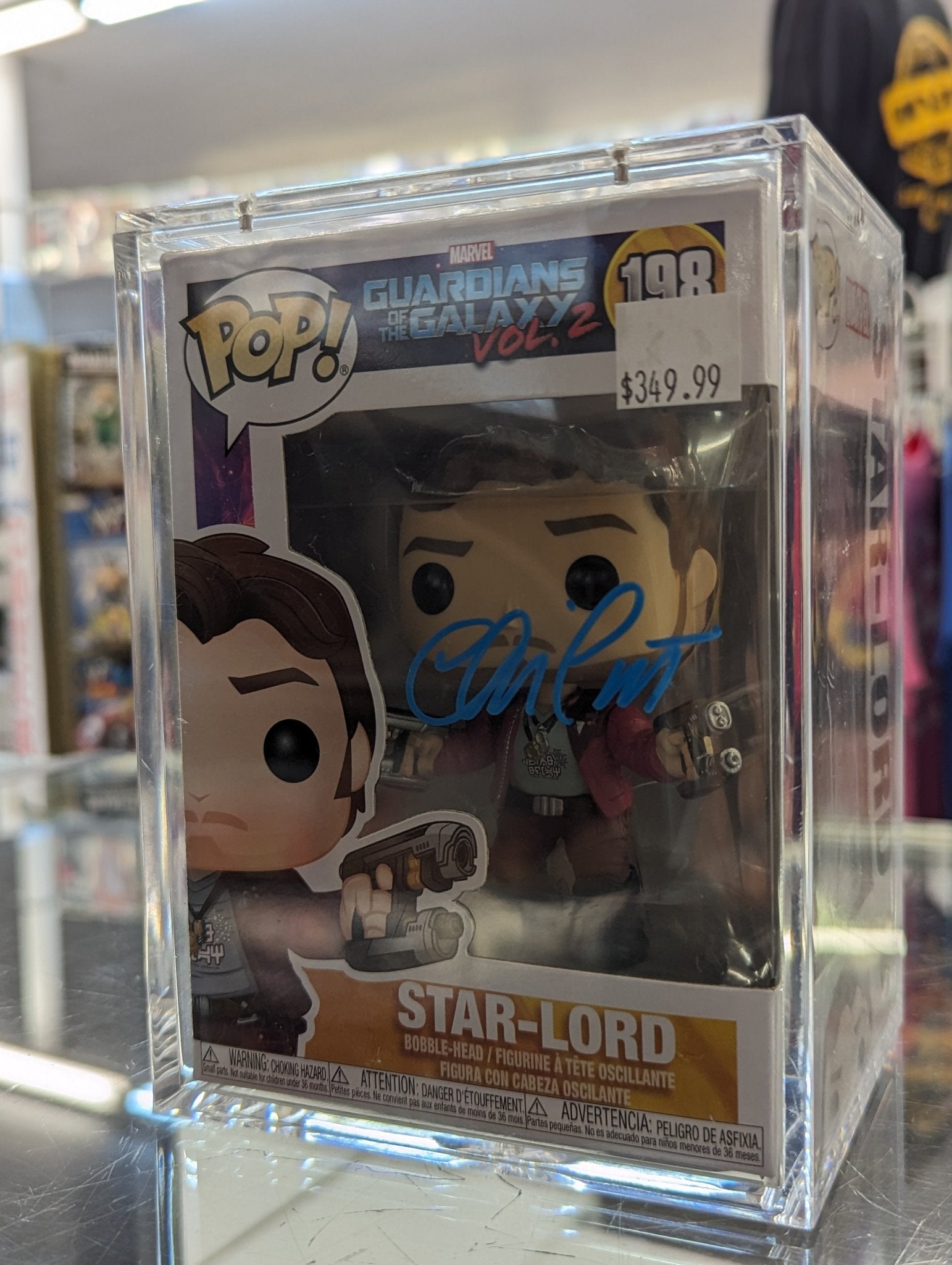 SIGNED Guardians of the Galaxy #188 Star-Lord Funko POP! – Covert Comics  and Collectibles