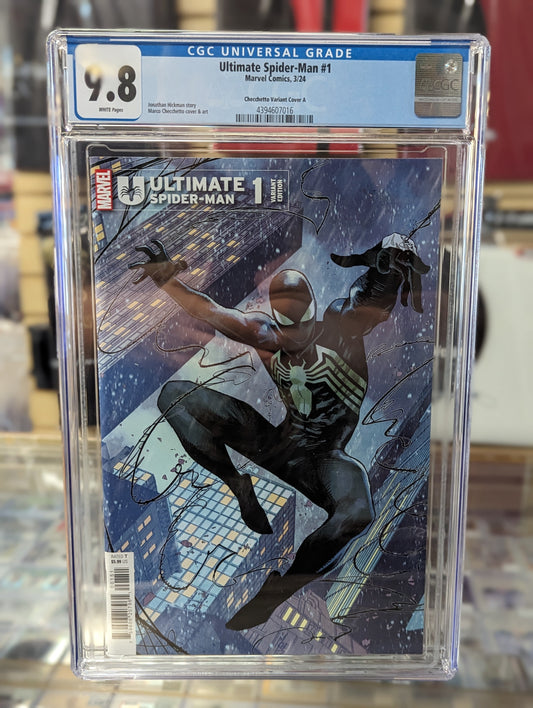Ultimate Spider-Man (2024)#1 Checchetto Variant CGC 9.8 - Covert Comics and Collectibles