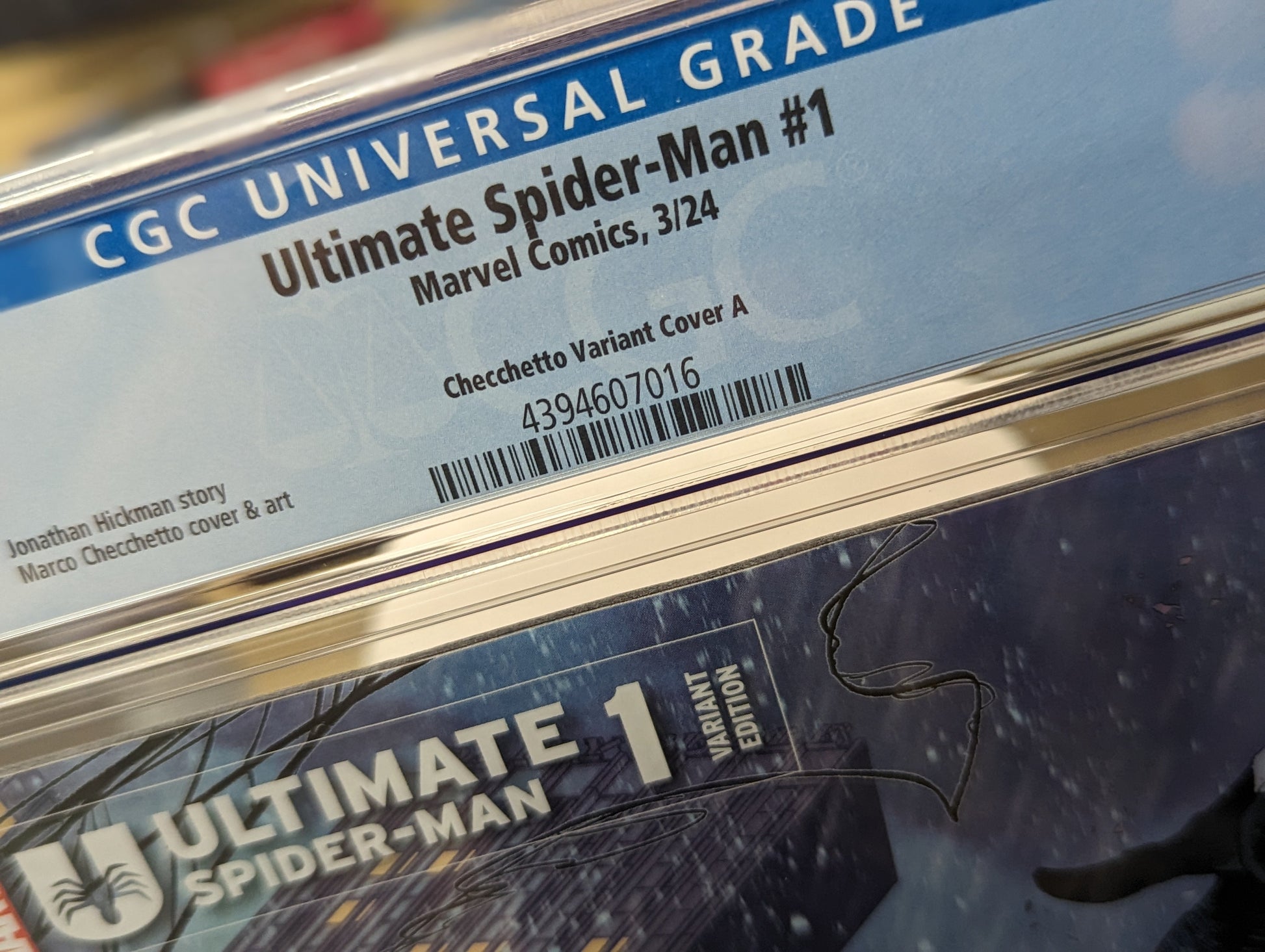 Ultimate Spider-Man (2024)#1 Checchetto Variant CGC 9.8 - Covert Comics and Collectibles