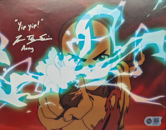 Zach Tyler Eisen (Aang) Signed 11x14 - Covert Comics and Collectibles