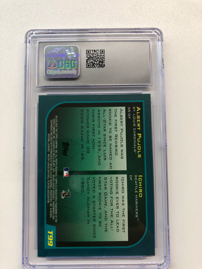2001 Topps Traded Ichiro/Albert Pujols CSG 9