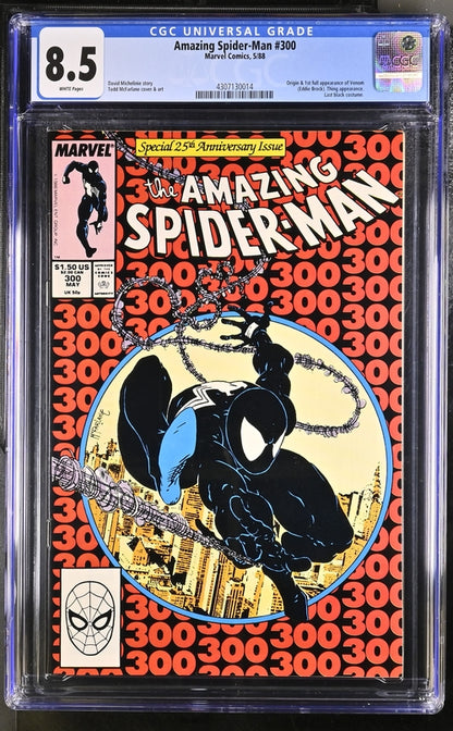 Amazing Spider-Man #300 CGC 8.5 1st Appearance of Venom