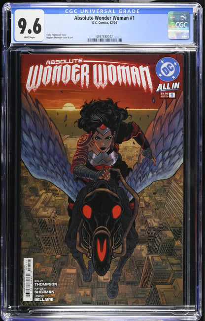 Absolute Wonder Woman #1 CGC 9.6