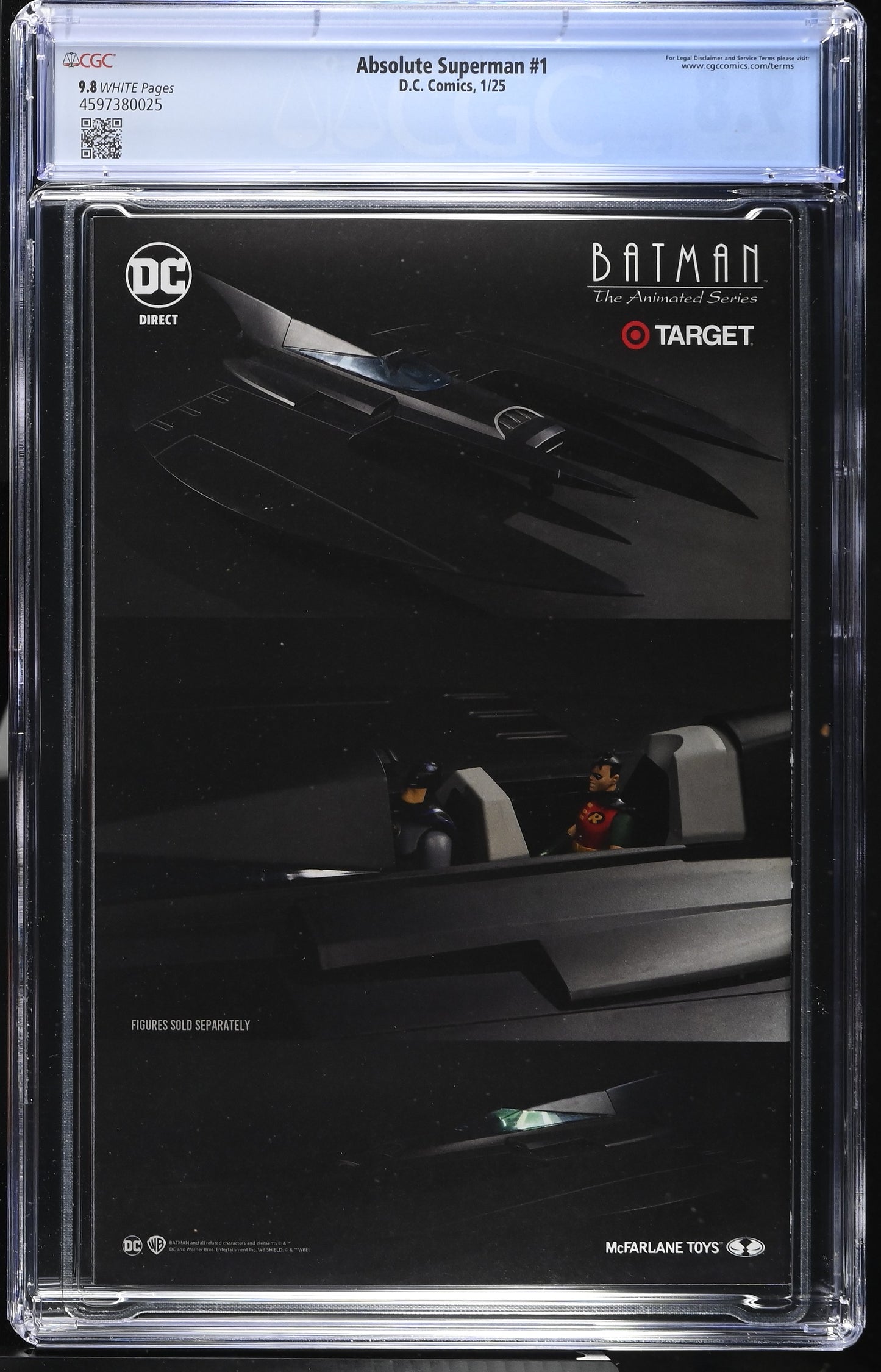 Absolute Superman #1 FIRST PRINT CGC 9.8