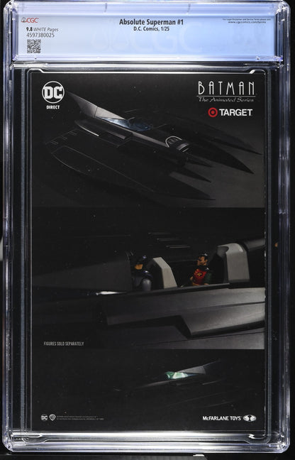 Absolute Superman #1 FIRST PRINT CGC 9.8