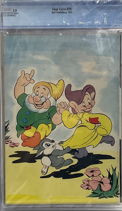 Four Color #19 CGC 7.0 (Thumper Meets the Seven Dwarfs)