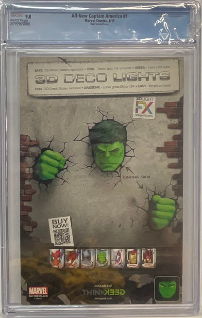 All-New Captain America #1, CGC 9.8
