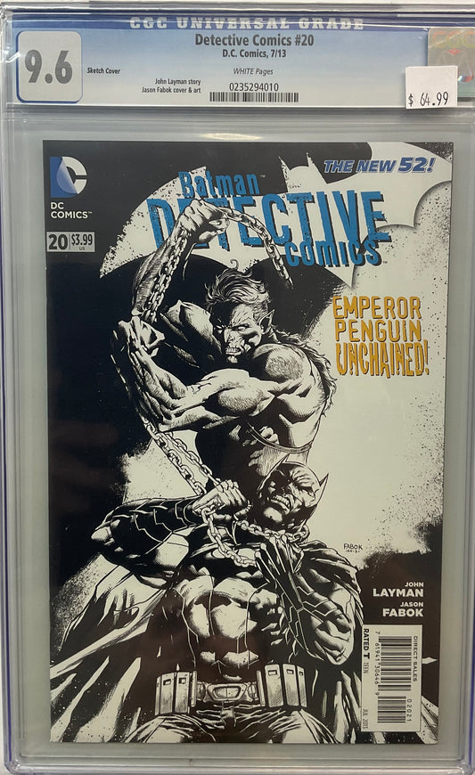 Detective Comics #20, CGC 9.6