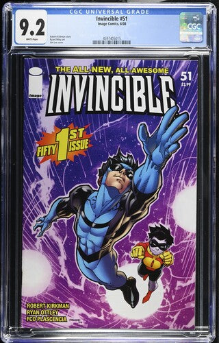 Invincible #51, CGC 92