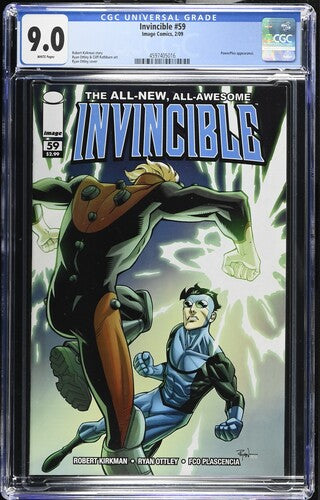 Invincible #59, CGC 9.0, PowerPlex 1st Appearance