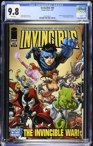 Invincible #60, CGC 9.8, Image Universe Crossover