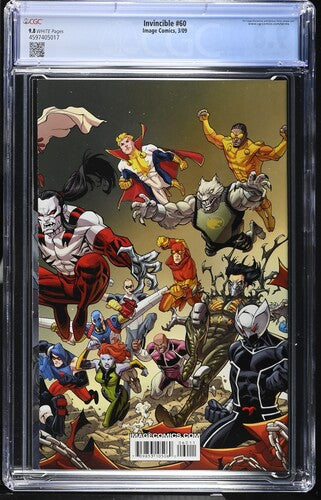 Invincible #60 CGC 9.8 Image Universe Crossover