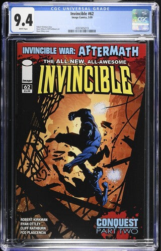 Invincible #62, CGC 9.4