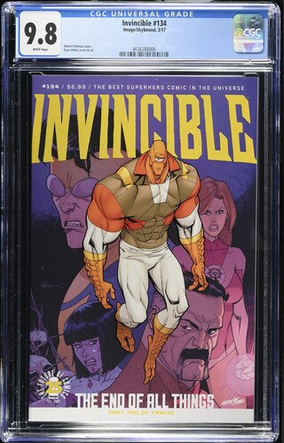 Invincible #134, CGC 9.8