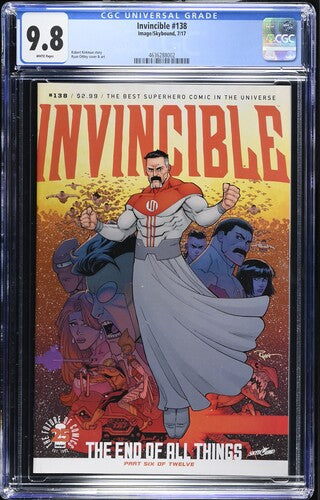 Invincible #136, CGC 9.8