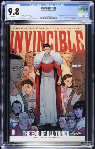 Invincible #144, CGC 9.8, Final Issue