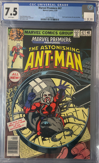 Marvel Premiere #47, 7.5, Scott Lang Becomes New Ant Man