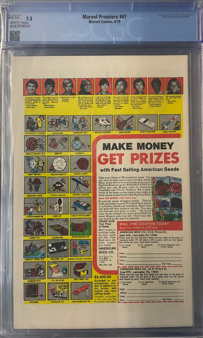 Marvel Premiere #47, 7.5, Scott Lang Becomes New Ant Man