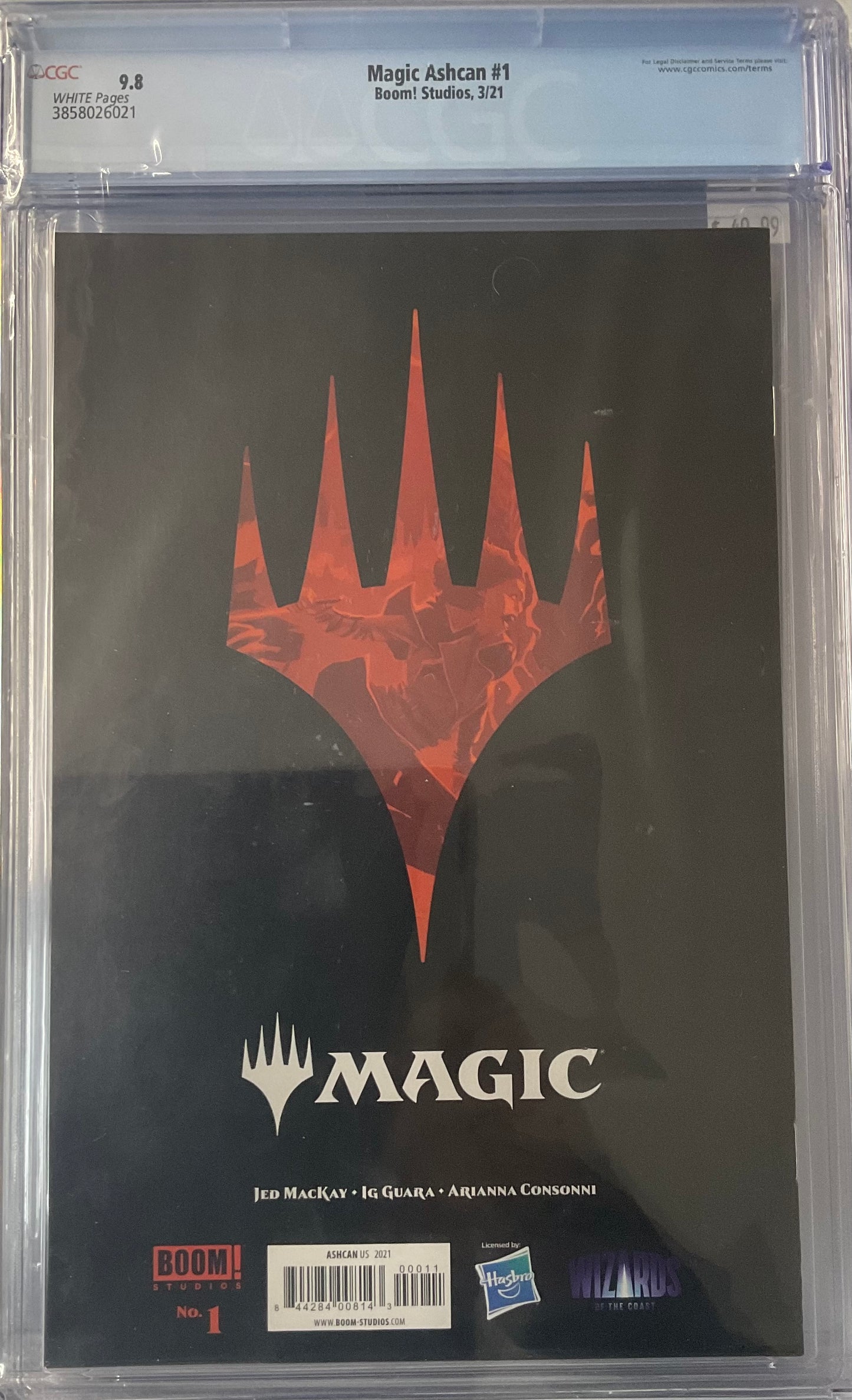 Magic Ashcan #1, 9.8