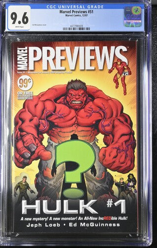Marvel Previews #51, 9.6