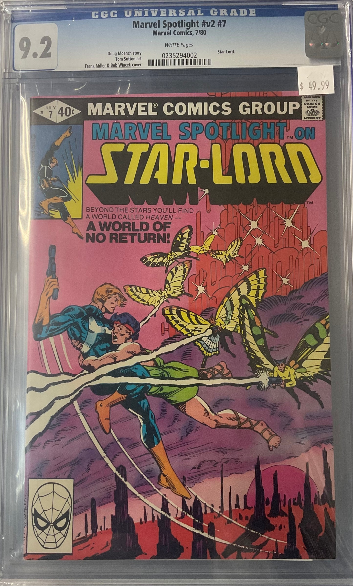 Marvel Spotlight #v2 #7, 9.2, Star-Lord