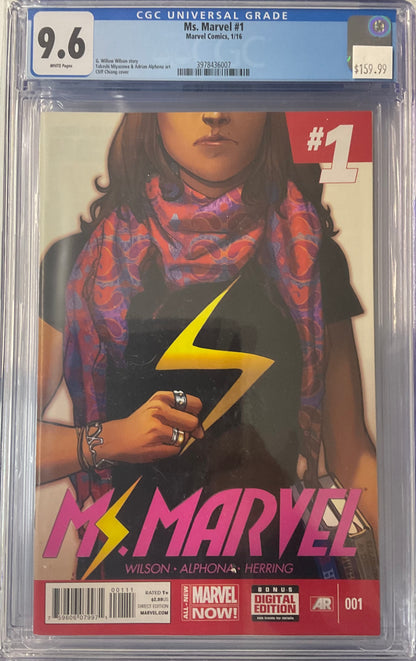 Ms. Marvel #1, 9.6