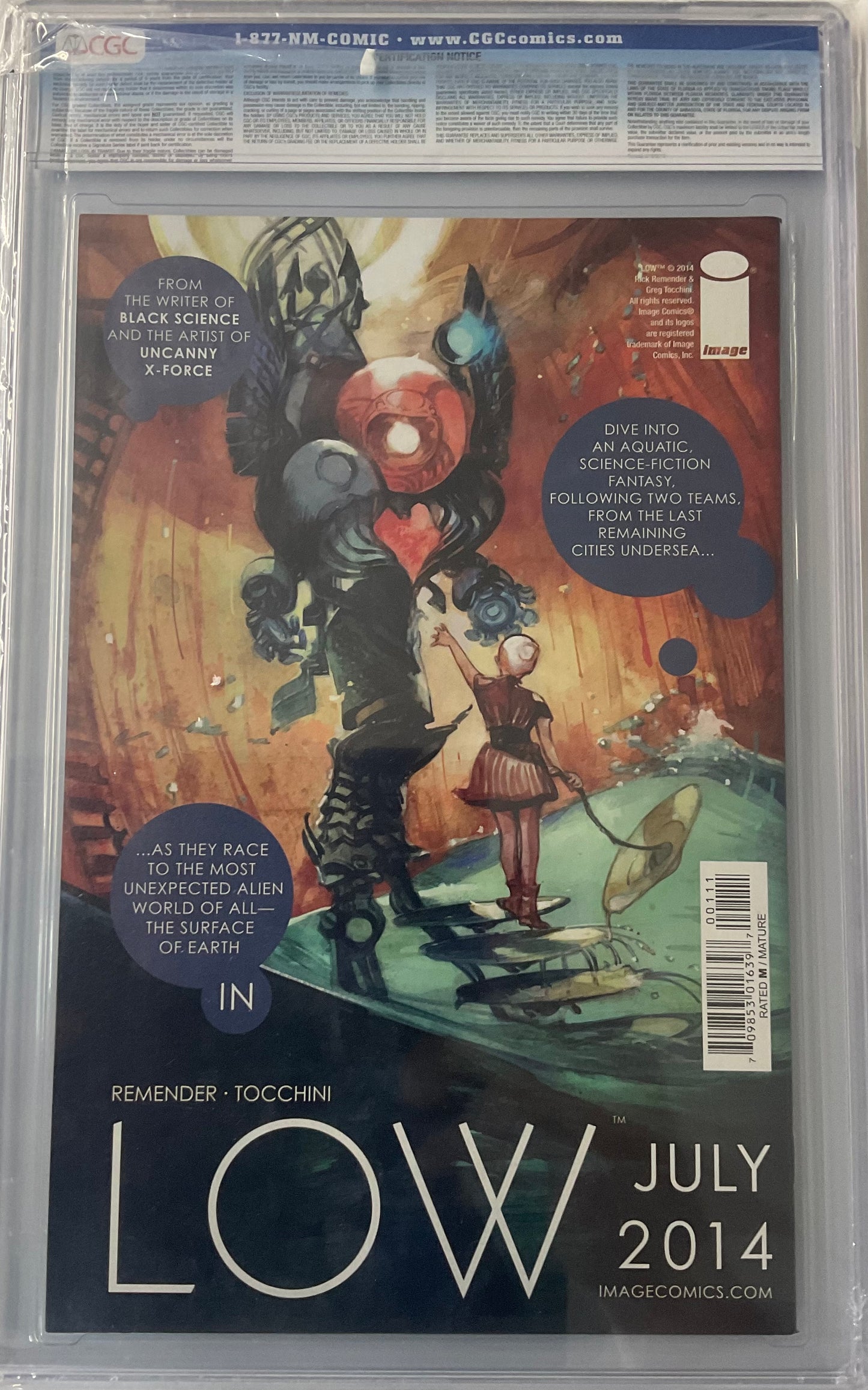 Outcast #1, 9.6, 1st Appearance of Kyle Barnes